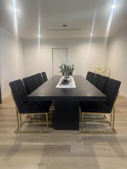 Black Velvet, Dining Chairs, Black Chair, Modern Dining Chairs