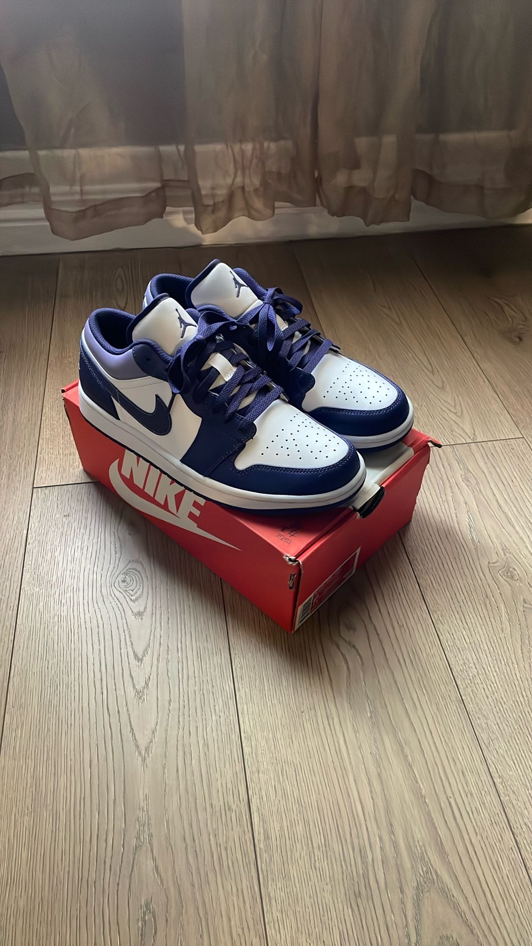 Air Jordan 1 Low Sky “J” Purple Sz:10