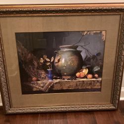 Large Framed + Matted Wall ART Picture  REDUCED!!!