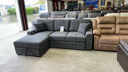 New sofa bed with storage beautiful color, free deliver USB charge on stock