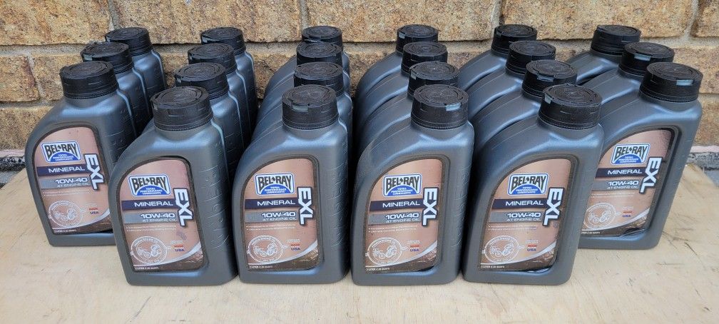 Bel-Ray EXL 4T 10W-40 Mineral Engine Oil 4 Stroke