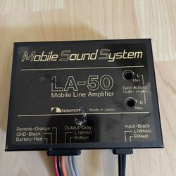  Nakamichi LA-50 Mobile Line Amplifier