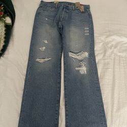 Levi’s 501 ripped jeans 36x34
