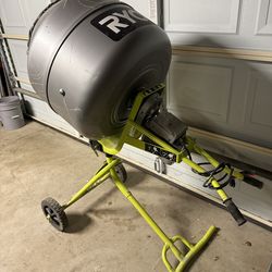 1 use RYOBI portable 5cu Ft Cement Mixer Works Great