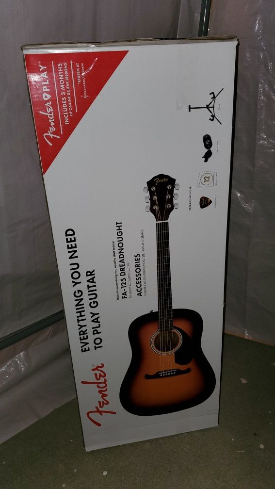 Fender FA-125 Dreadnought Guitar