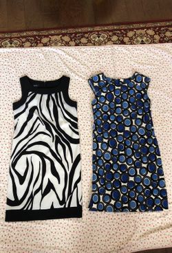 Polk dots & Zebra print dresses