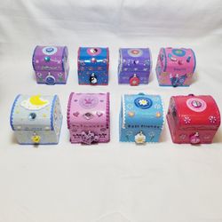 Claire's Collectible Treasure Chests, 8 Chests for young girls