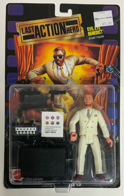 Last Action Hero Evil Eye Benedict Action Figure 1993 Mattel MOC New Sealed