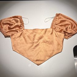 Puffed Up Sleeved Blouse