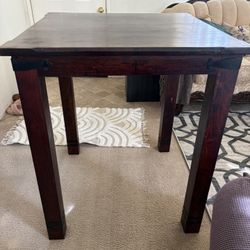 Wooden Pub Table