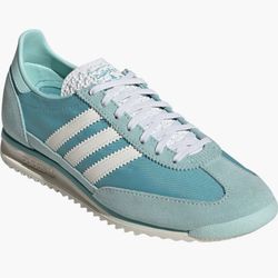 Women's ChampionVintage Oversized V-Neck Pullover Tunic  L & Adidas SL 72 Oh Size 8 Women’s Sneakers 