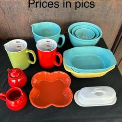 BRAND NEW CHANTAL KITCHENWARE. Prices/sizes In Pics.