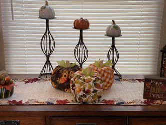 Homemade Farmhouse fall/Thanksgiving pumpkins