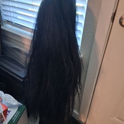 Long Black Hair Wig
