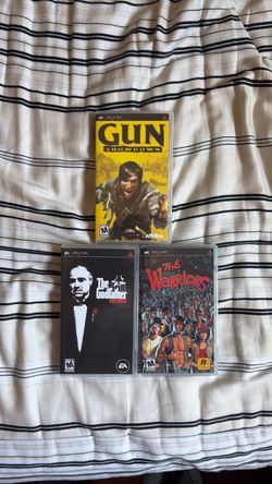 PSP Game Lot – Gun Showdown, Godfather, The Warriors