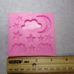 Silicon Mold For Fondant Or Chocolate $7