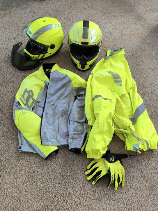 Hi-viz Motorcycle Gear