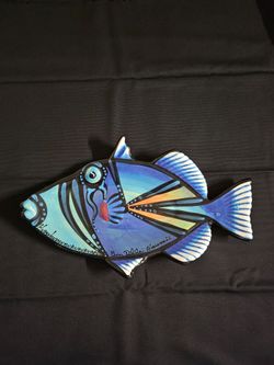 Large 18" Signed Ben Diller Fish