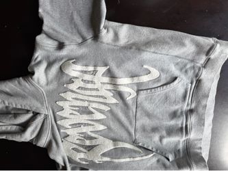 revenge chenille patch hoodie xl