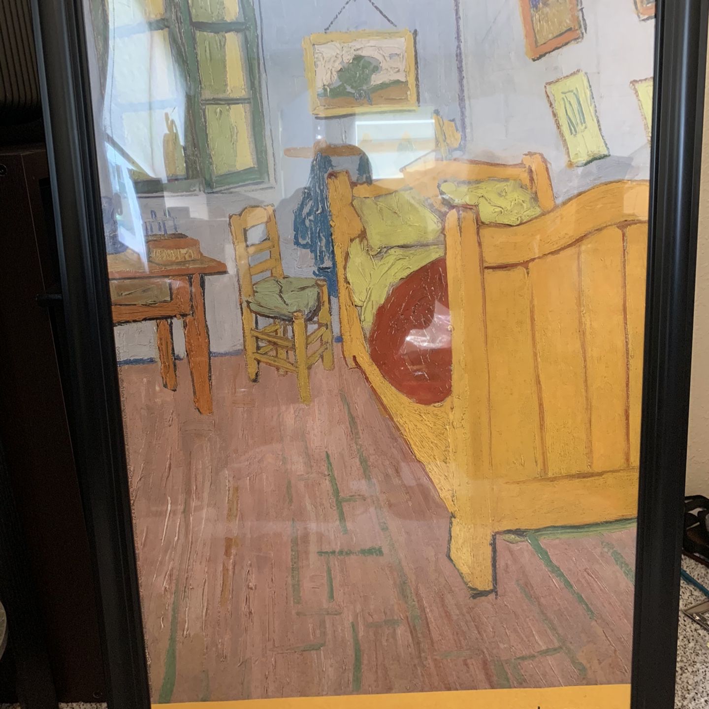 Framed Van Gogh Poster