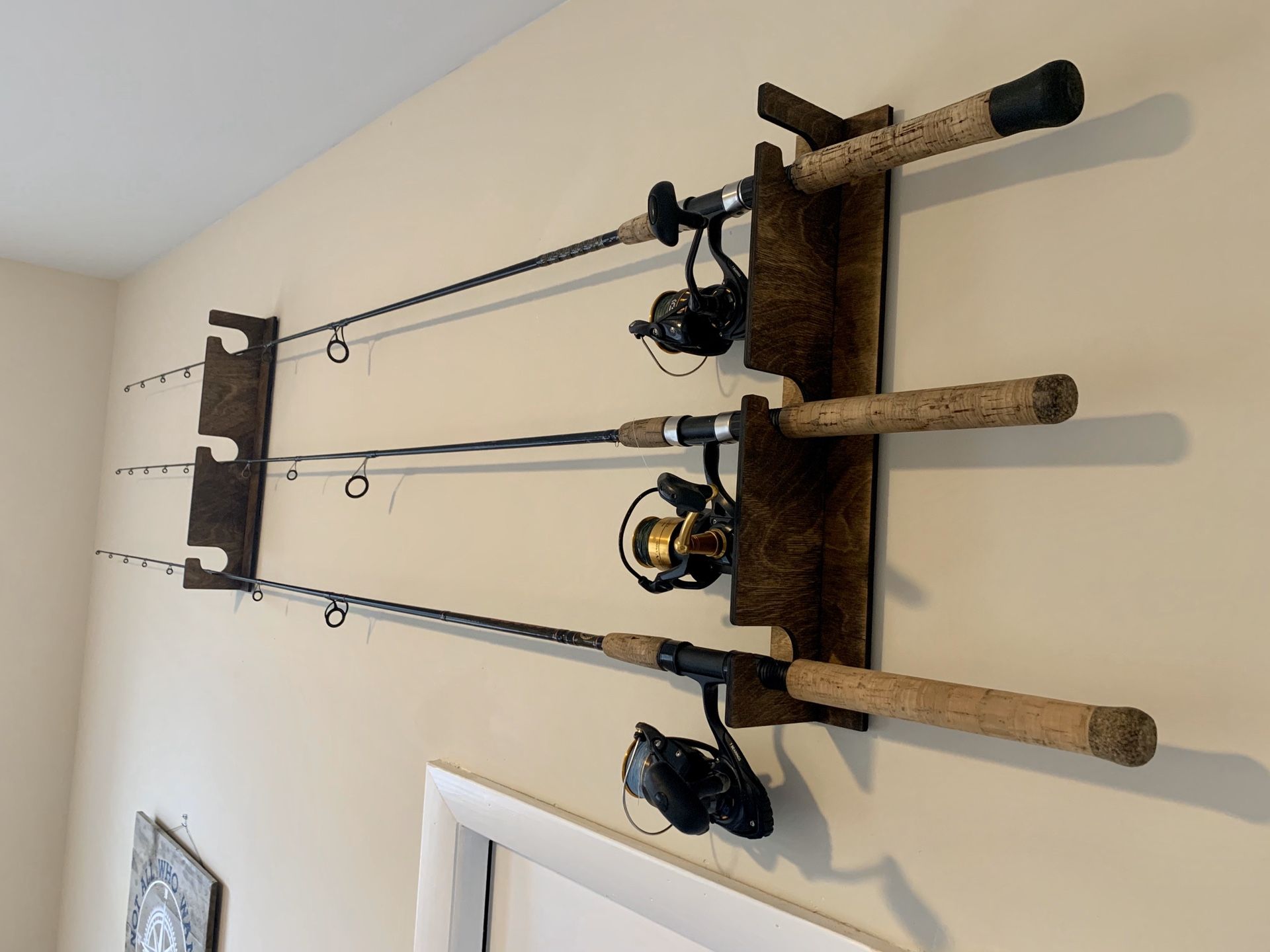 Custom Fishing Rod Rack