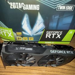 RTX 3060 Ti 8GB (Great For 1080p /1440p) Clean + Box