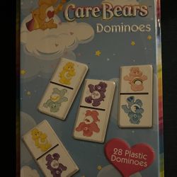 NEW 2003 Vintage Cardinal Care Bears Dominoes Game