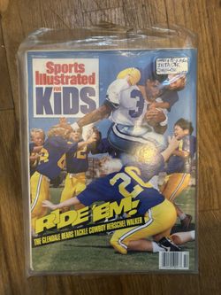 Vintage Sports Magazines with Cards and Posters inside 