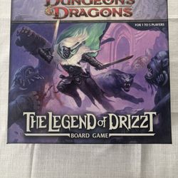 DnD Legend Of Drizzt Board Game 4e