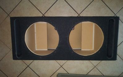 12in Dual Subwoofer Box $50!!!!!