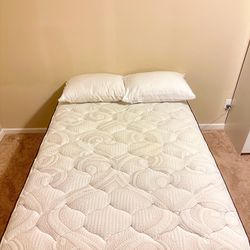 Full Bed + Box Spring and Frame