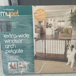 Pet Gate Extra Wide Up To 6 Feet Wide