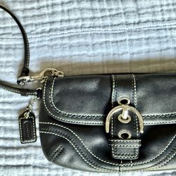Coach Black Wristlet – Very Good Condition – $40 (South Pasadena)