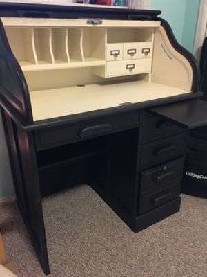 New And Used Antique Desks For In Lacey Wa Offerup Vintage Rolltop Desk Black And Antique White For In Tacoma Wa