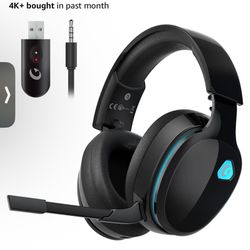 Gtheos Wireless Gaming Headset – Brand New Audífonos Gamer Gtheos Inalámbricos – Totalmente Nuevos