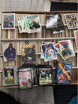 Vintage Mixed Sports Trading Card Collection Lot 1980s-1990s Baseball and Basketball