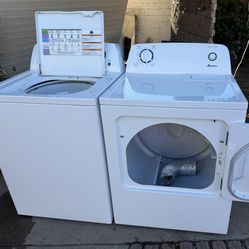 Washer And Dryer Set AMANA He