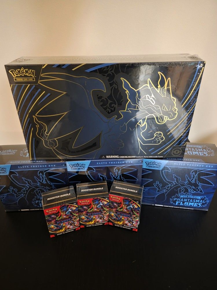 Pokemon Phantasmal Flames UPC ETB AND MORE