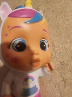 Cry Babies Unicorn Baby Doll