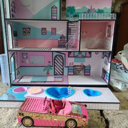 LOL Doll House & Car