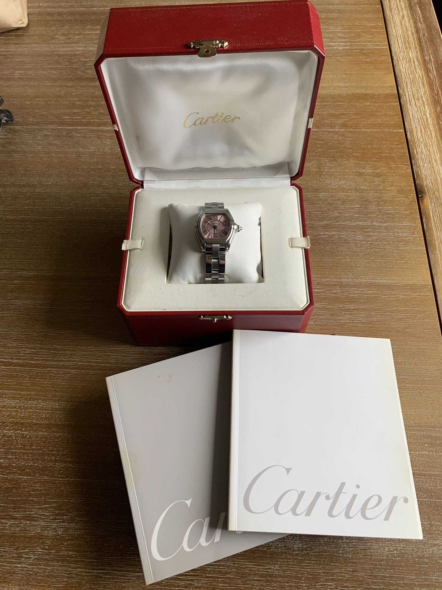 Cartier ladies limited edition in pink