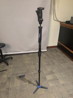 Benro Video Monopod w/ 3-Leg Base & Pistol Grip Head