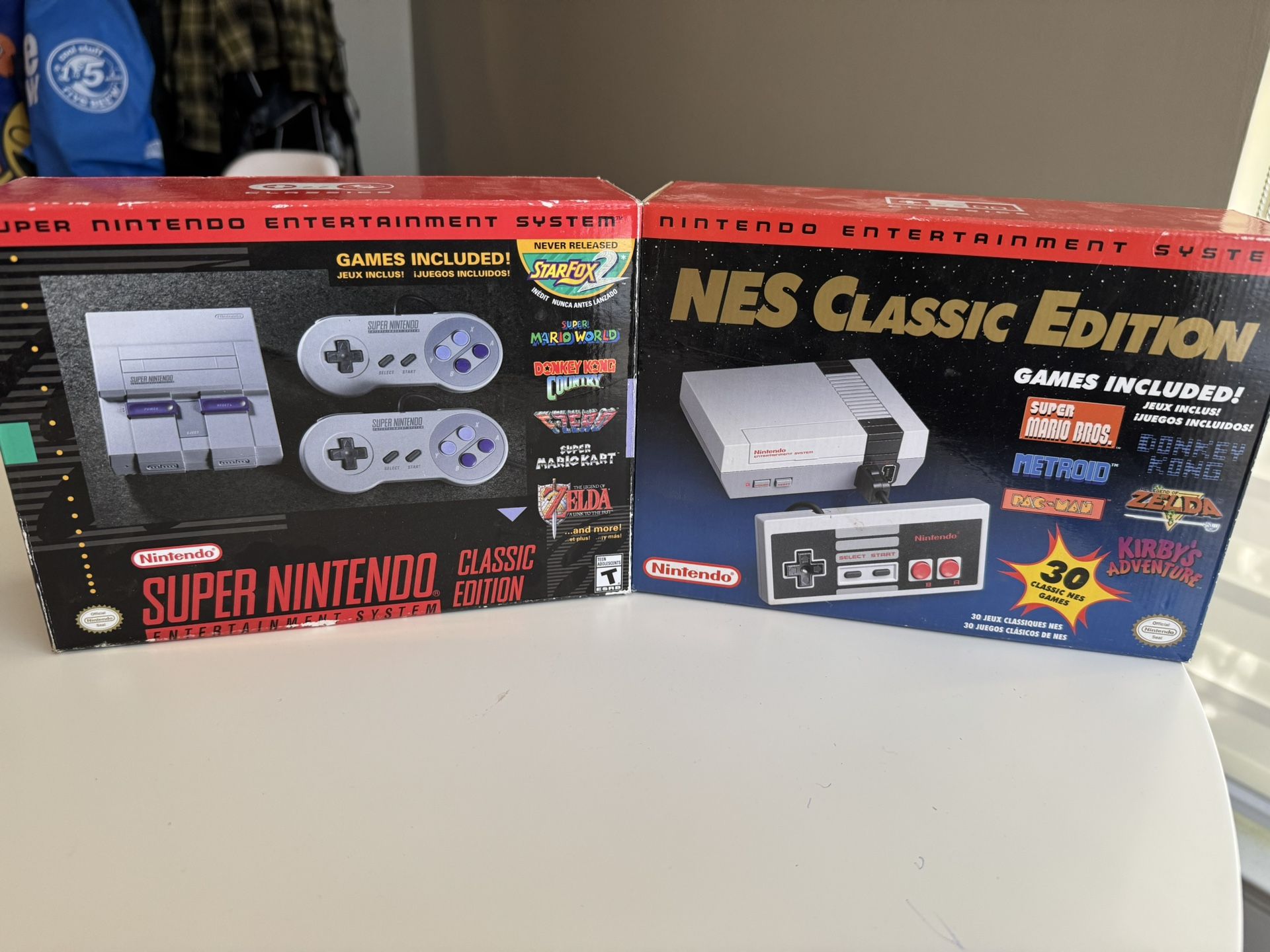NES And SNES Classic New In Box