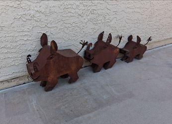 Rustic Javelina Family