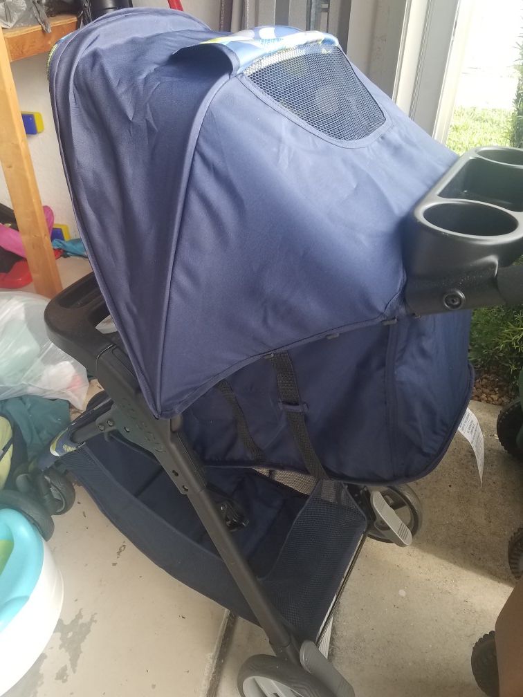 Cosco stroller, navy blue