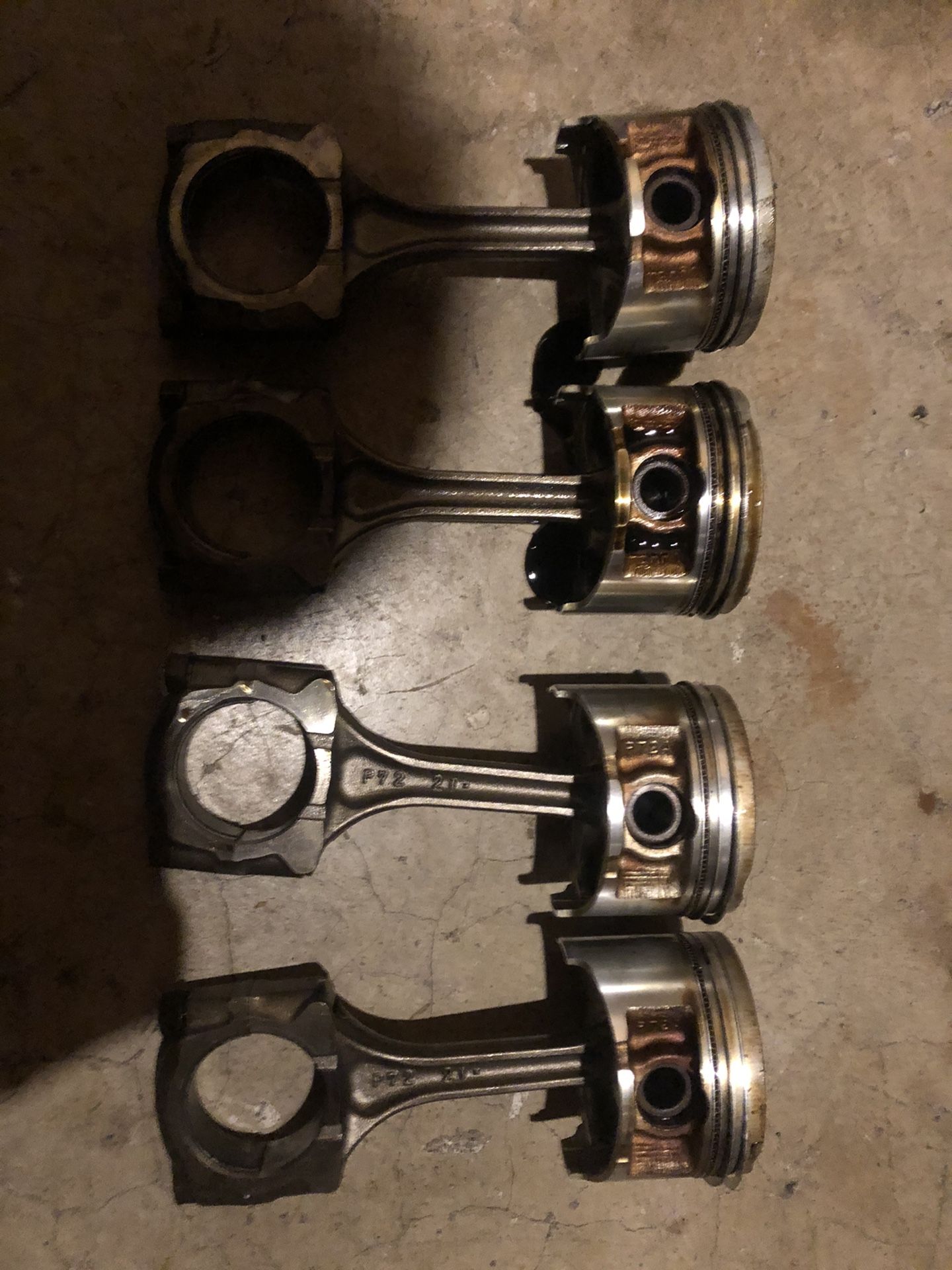 OEM GSR Rods/pistons (B18C1 P72)