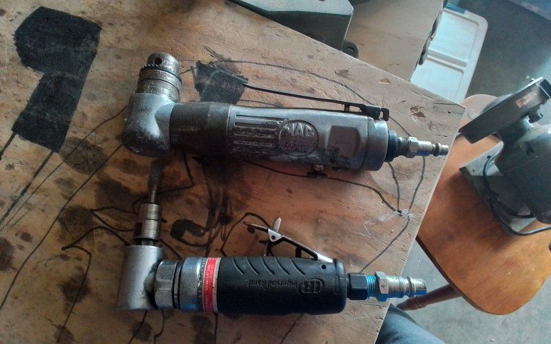 Air Tools. Wrench Grinder And Sander
