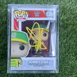 John Cena Autograph Funko Pop 
