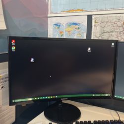 Samsung 27” Curved Monitor 