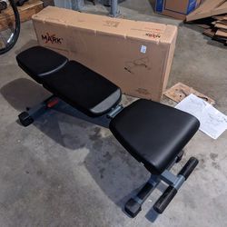 XMARK Adjustable Weight Bench